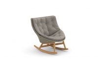 DEDON-MBRACE-Rocking-chair-pepper-cushion